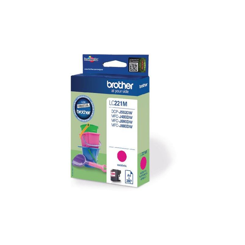 Brother - Ink Cartridge Magenta Lc221 - BA74733