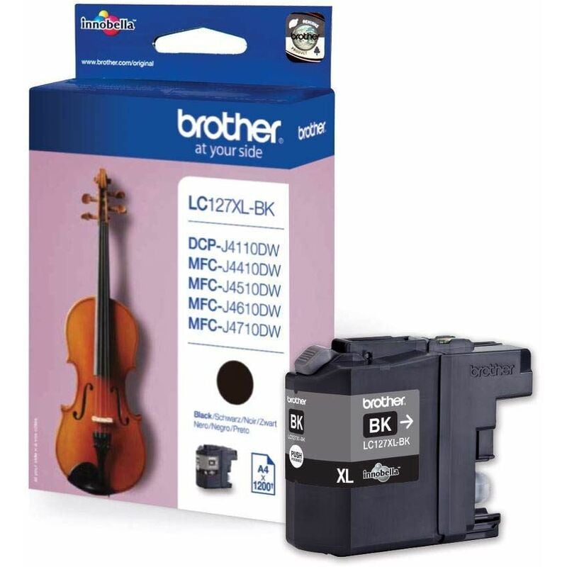 Brother - Lc127Xlbk Hy Ink Cart Black - BA71393