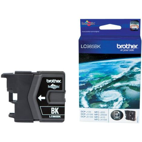 Brother LC985BK cartuccia d'inchiostro 1 pz Originale Nero