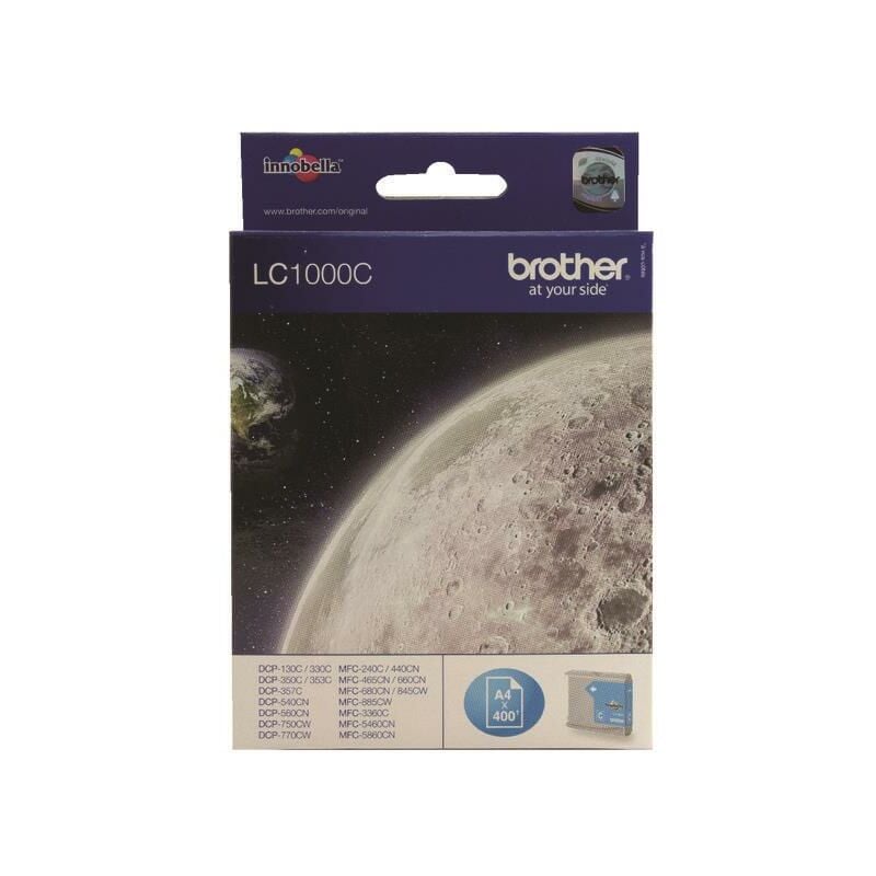 Brother - Lc1000 Ink Cart Cyan - BA64390