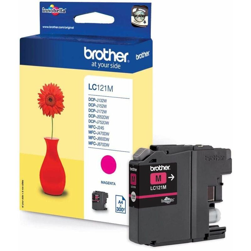 Brother - Lc121M Inkj Cart Mag Pk1 - BA72320