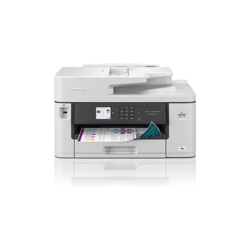 Image of MFCJ5340DWE Stampante multifunzione a getto dinchiostro a colori A4 Stampante, scanner, fotocopiatrice, fax adf, - Brother