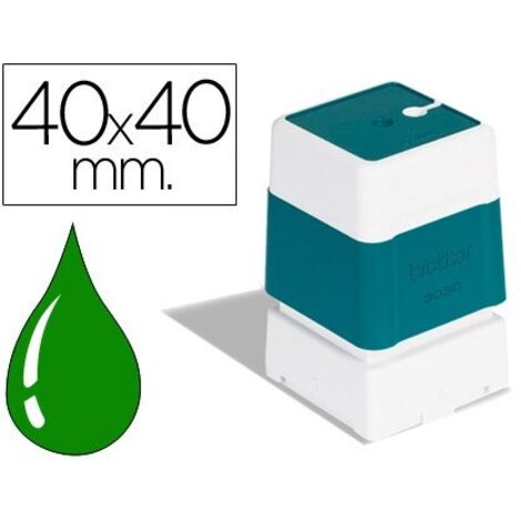BROTHER Montura de 40mmx40mm verde (Pack 6)