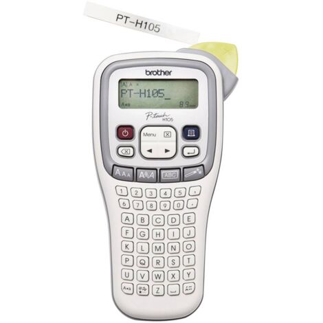 Brother P-touch H105 Etiqueteuse adapté pour rubans: TZ 3.5 mm, 6 mm, 9 mm, 12 mm