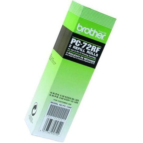 Brother PC 72 RF 2er Pack Thermotransferrolle