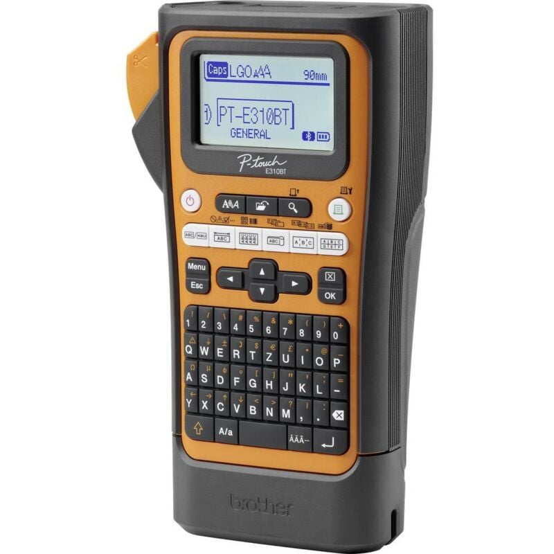 PT-E310BTVP Etiqueteuse adapté pour rubans: tz, HSe 3.5 mm, 6 mm, 9 mm, 12 mm, 18 mm - Brother