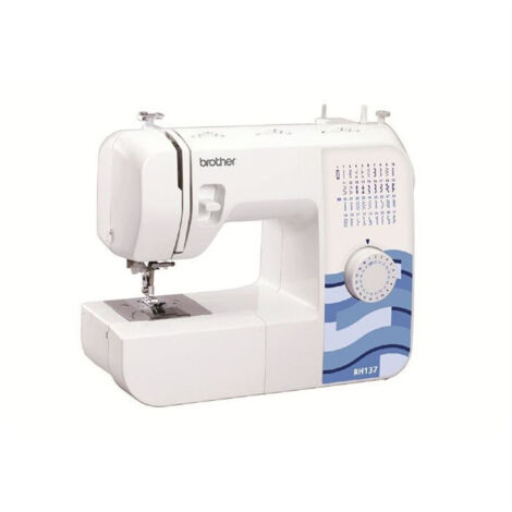 BROTHER RH-137Machine a coudre mecanique - 6 griffes dentrainement