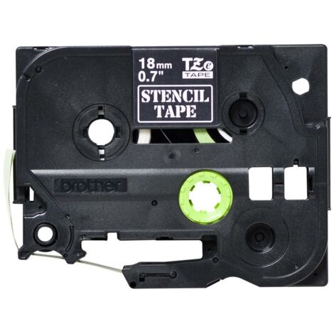 Brother STe-141 - Preto - Rolo (1,8 cm x 3 m) 1 cassete(s) fita de impressão - para P-Touch PT-18, 3600, E300, E500, E550, PT-GL-200, PT-H300, P700, P-Touch EDGE PT-P750 nastro per stampante