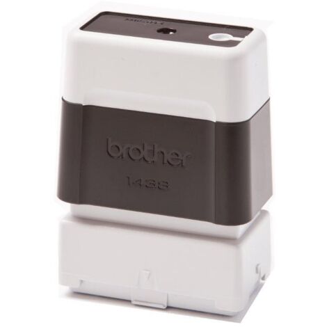 Brother Timbro Aziendale PR1438B6P Autoinchiostrante 14x38mm Nero