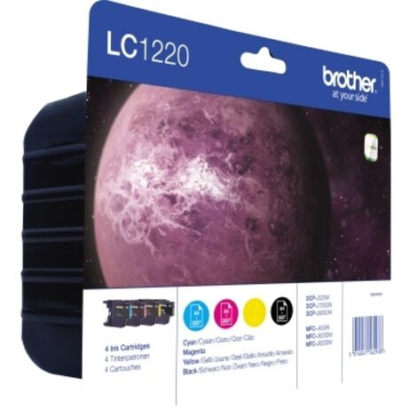brother Tinte Brother LC-1220 VALBPDR (B/C/M/Y) / Value Pack (LC1220VALBPDR)