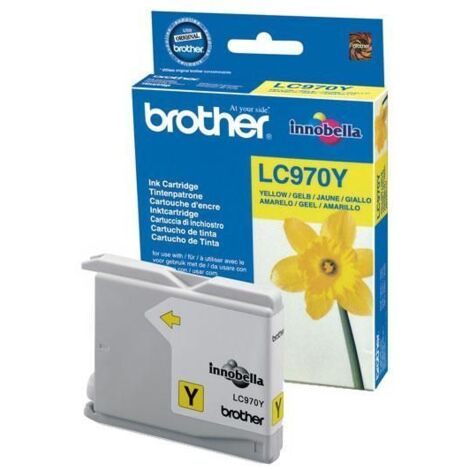 brother Tintenpatrone LC-970Y gelb (LC970Y)