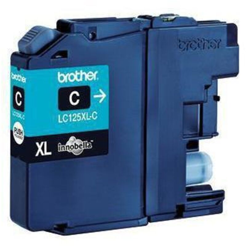 Image of Tintenpatrone Originalzubehör LC-125XL-C ca. 1.200 Seiten cyan