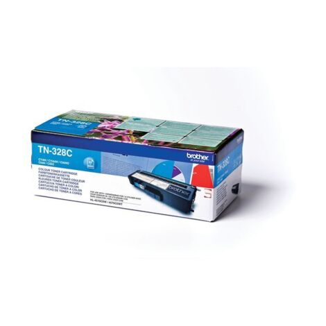Brother TN-328C cartuccia toner 1 pz Originale Ciano