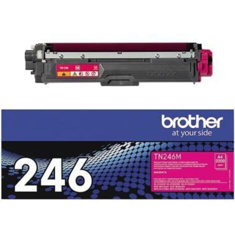 BROTHER Toner Brother Originalzubehör TN-246M ca. 2.200 Seiten magenta