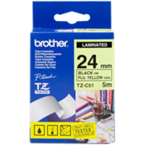 Brother TZ-C51 Cinta mecanográfico