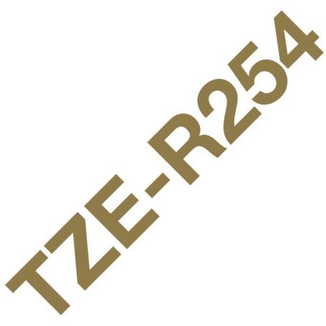 Brother TZE-R254 nastro per stampante Oro