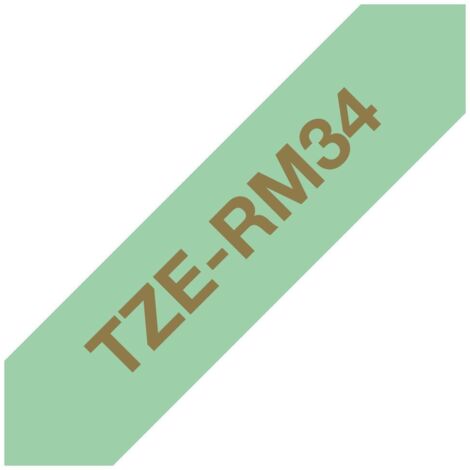 Brother TZE-RM34 ruban d'impression Or