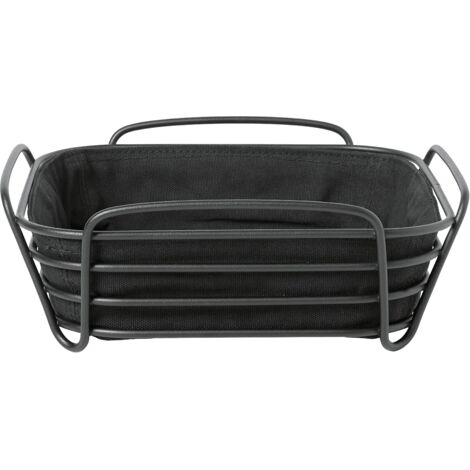 Brotkorb Delara 25x25x9,3cm schwarz