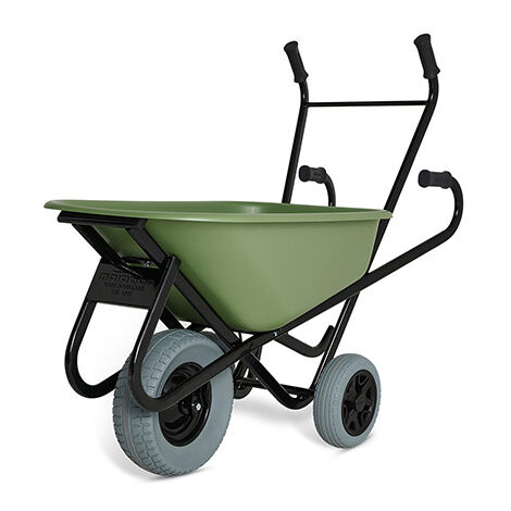 Brouette 3 roues - Caisse 90L - Charge max 250kg - 18448