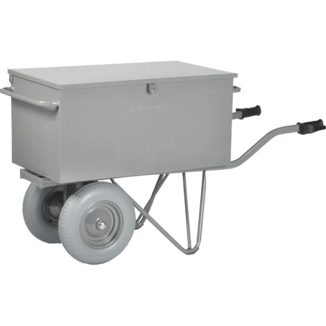 Brouette caisse outils - 2 roues increvables - Charge max 250 kg - 10841