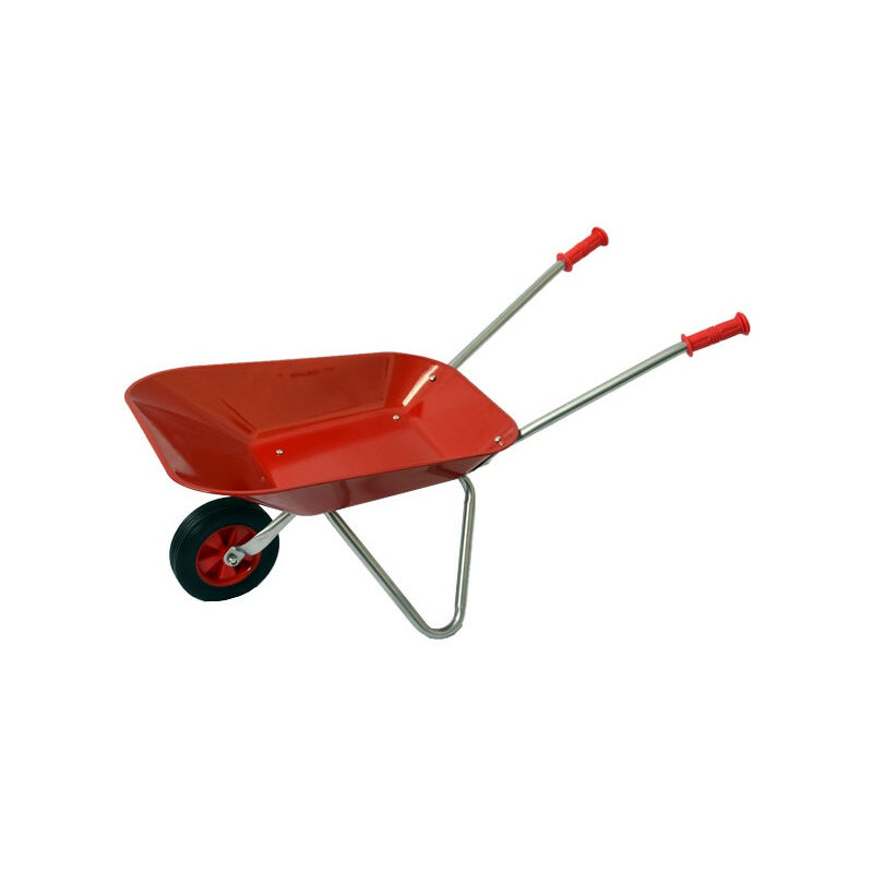 Outils Et Nature - Brouette de jardin métallique pour enfant rouge Spear And Jackson