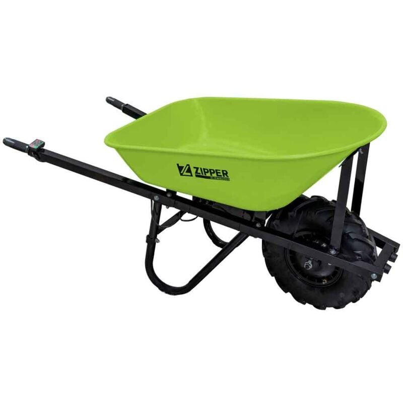 Brouette electrique avec batterie 24v 280w 260kg Zipper zi-ewb200s