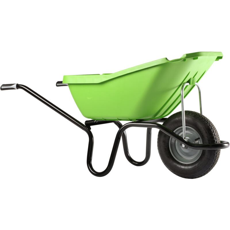 Brouette Haemmerlin Polypro Pick Up 110L Verte Roue Gonflée - 305122005
