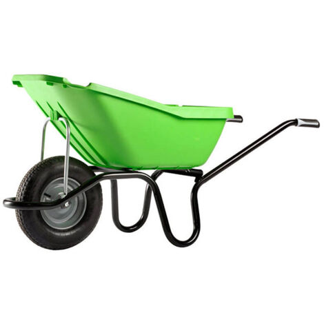BROUETTE HAEMMERLIN POLYPRO PICK UP 110L VERTE ROUE GONFLÉE - 305122005--