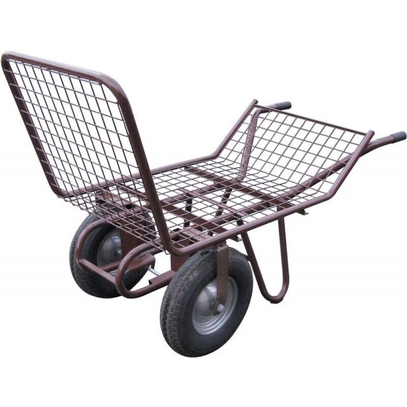 MUBA m&uuml;ba Chariot polyvalent avec plateau grillag&eacute; et 2 roues