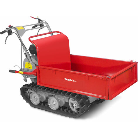 Brouette motorisée à chenilles 300 kg 6,5 ch à 4 vitesses MW-Tools MRP300