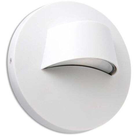 Brow Lampada Da Parete Bianca Led 3W 3000K Marca Faro