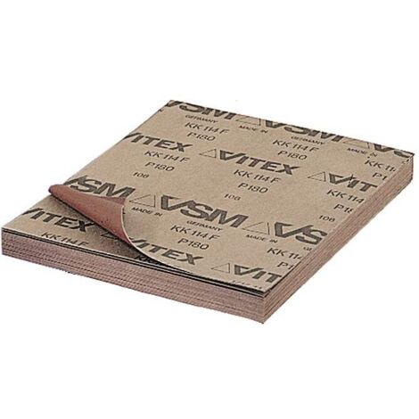 Brown Carta Vetrata 230X280Mm Grain Vsm 400