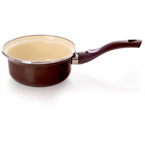 BROWN Emaille-Kochtopf 14 cm, 620 ml