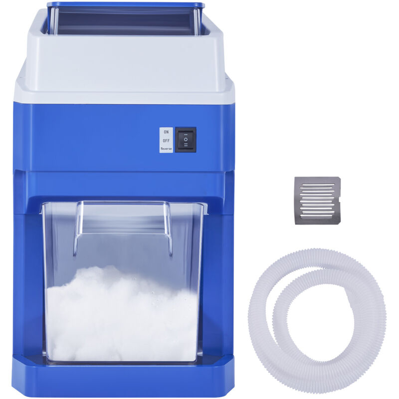 Broyeur à glace commercial Mophorn broyeur à glace 265 lb/h, machine à cônes de neige, 650 w