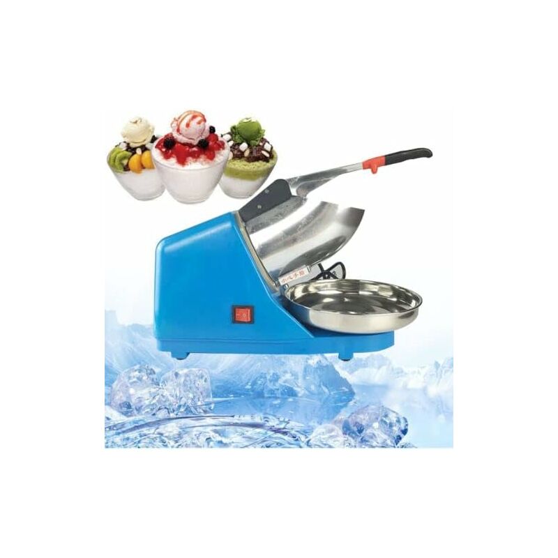 Broyeur à Glace Électrique Broyeur à Glace Professionnel pour Smoothies à Cocktails pour Bars et Restaurants 220 v 300 w