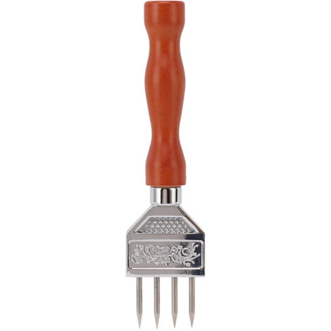 Broyeur à Glace en Acier Inoxydable 304 avec Manche en Bois pour Casser la Glace - Type B