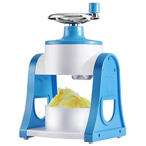 Broyeur à Glace Manuel Portable avec Lame en Acier Inoxydable - Machine à Glace Pilée pour Cocktails Maison - Facile à Utiliser