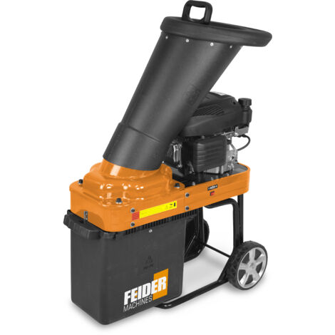 Broyeur à Végétaux thermique 174 cm³ 4.4 cm 30 L - Moteur 4 temps FBT70-2 FEIDER