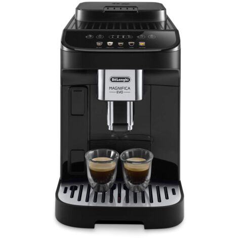 DeLonghi Magnifica Evo, Machine expresso avec broyeur, technologie boissons lactees, ECAM290.61.B, Noir