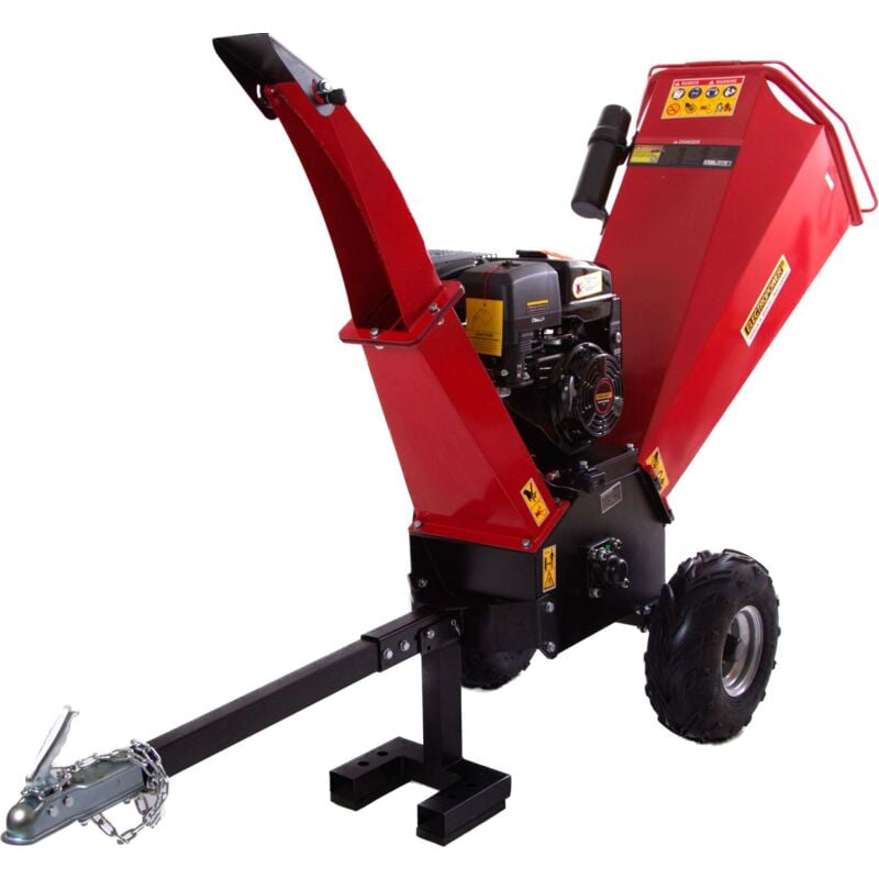 Electropower - Broyeur de branches 15cv à démarrage électrique Pack Complet