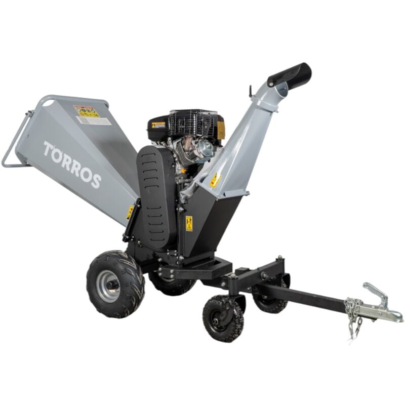 Torros - Broyeur de branches essence 15cv 420cc 150mm avec démarrage électrique HHK150