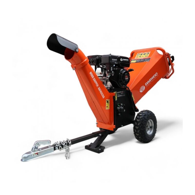 Broyeur de végétaux DAEWOO - Diamètre 100mm, Moteur 212cc, avec barre de remorquage - DAFKCC350