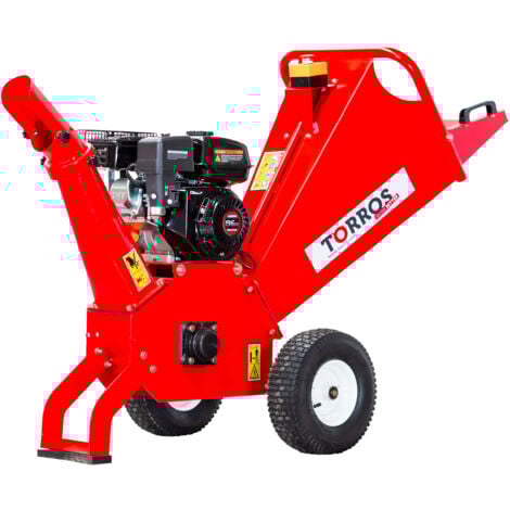 Broyeur de végétaux professionnel thermique essence 6,5 cv 80 mm MW-Tools HHK80