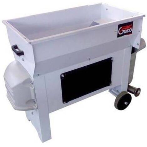 Broyeur-e'grappoir pompe centrifuge ouvrable a' vis et grille inox machine a' vin 220 v hp 2 kg/h 2000