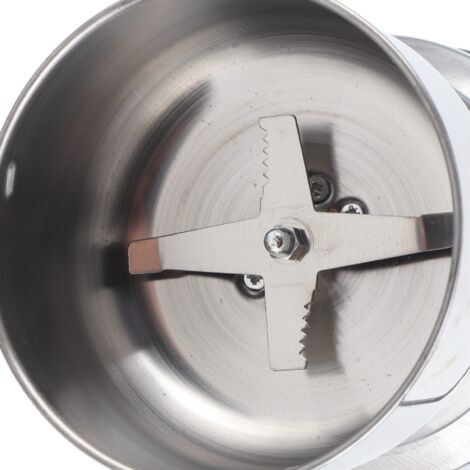 Broyeur électrique Kitchen Tool en acier inoxydable pour café, épices, grains et herbes - 100-200W, 14500 tr/min, capacité 100g, US Plug 110V