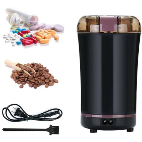 Broyeur-pilules électrique multifonctionnel - Broie les médicaments, les vitamines ou les grains de café en comprimés de différentes tailles en poudre fine - Broyeur pour sondes d\'alimentation, enfan