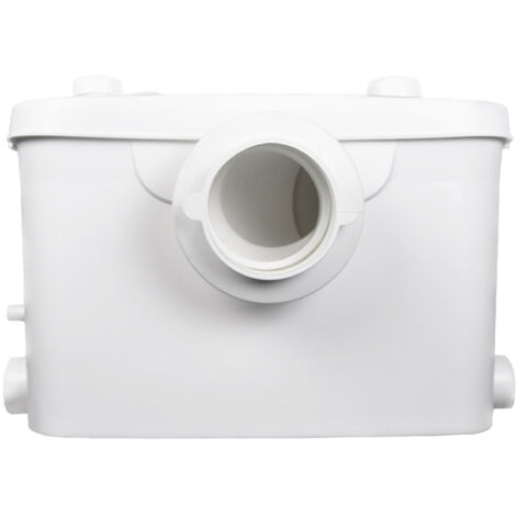 Broyeur sanitaire 400W silencieux – Lames en acier inoxydable – Pompe jusqu'à 10m – Filtre à charbon pour élimination des odeurs