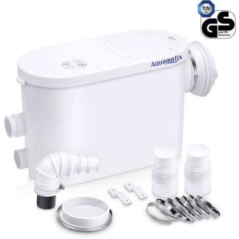 Broyeur sanitaire broyeur silencieux de toilettes avec filtre à charbon et panneau de service amovible 400W Sanigo SANI400 