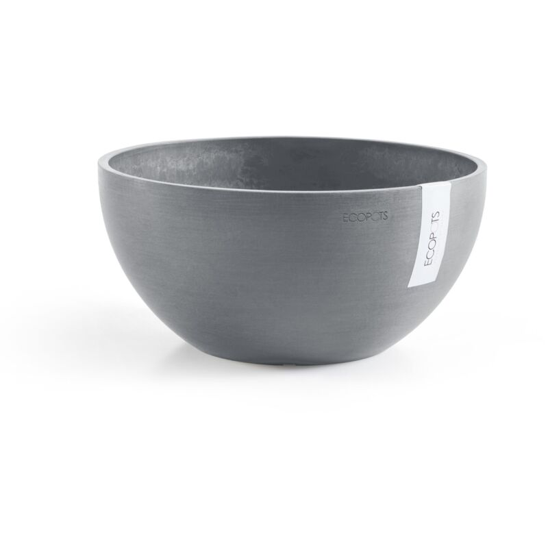 Ecopots Brussels 30 Blumentopf – L 30 Cm X H 14, 8 Cm – Dunkelgrau – Innen- Und Außenbereich