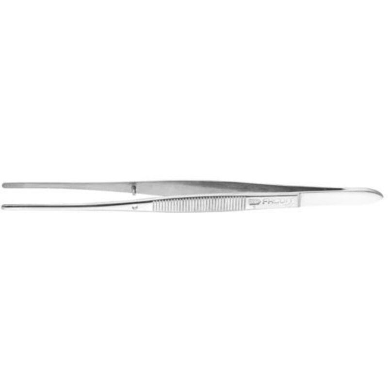 Pince brucelles FACOM Bec droit fort Longueur 165mm Acier inoxydable